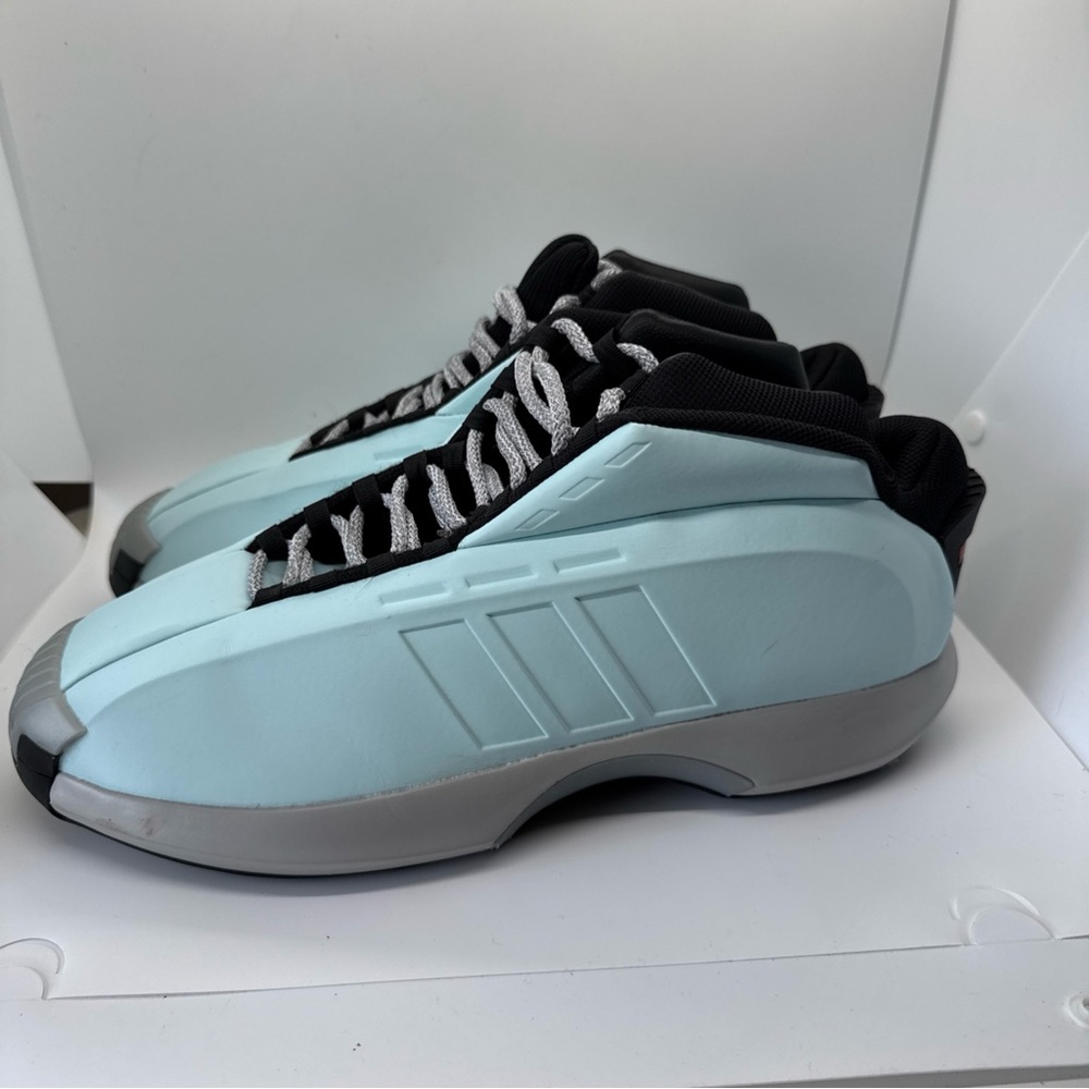 Adidas Crazy 1 Kobe Ice Blue IG5896 Men’s Size 11.5 Basketball Shoes Used